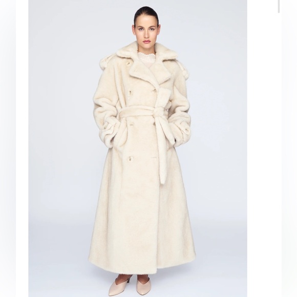 Ducie Thalia Fur Coat - Picture 3 of 5